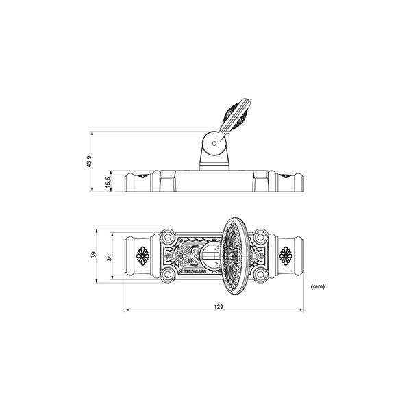 kt-keex-hc07-2 chốt cửa